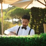 bartender at an event
